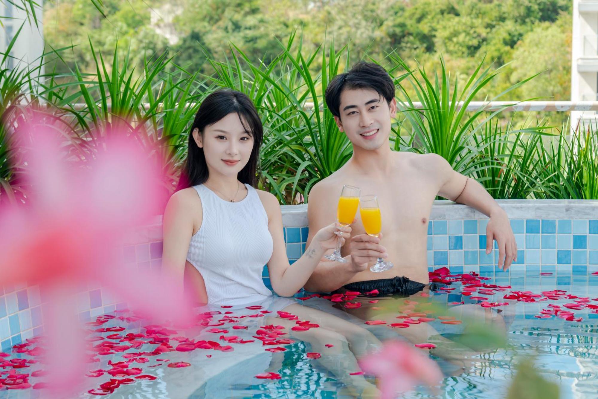 Sanya Junji Seaview Hotel Kültér fotó